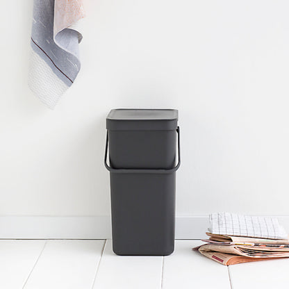 brabantia ゴミ箱 16L ソート＆ゴー ウェイストビン ふた付き