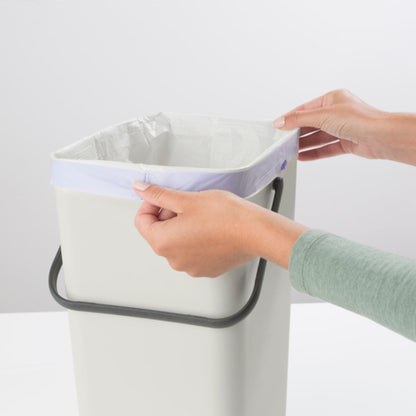 brabantia ゴミ箱 16L ソート＆ゴー ウェイストビン ふた付き