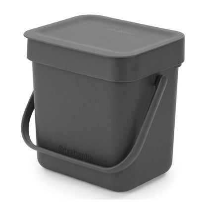 brabantia ゴミ箱 3L ソート＆ゴー ふた付き
