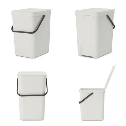 brabantia ゴミ箱 25L ソート＆ゴー ふた付き