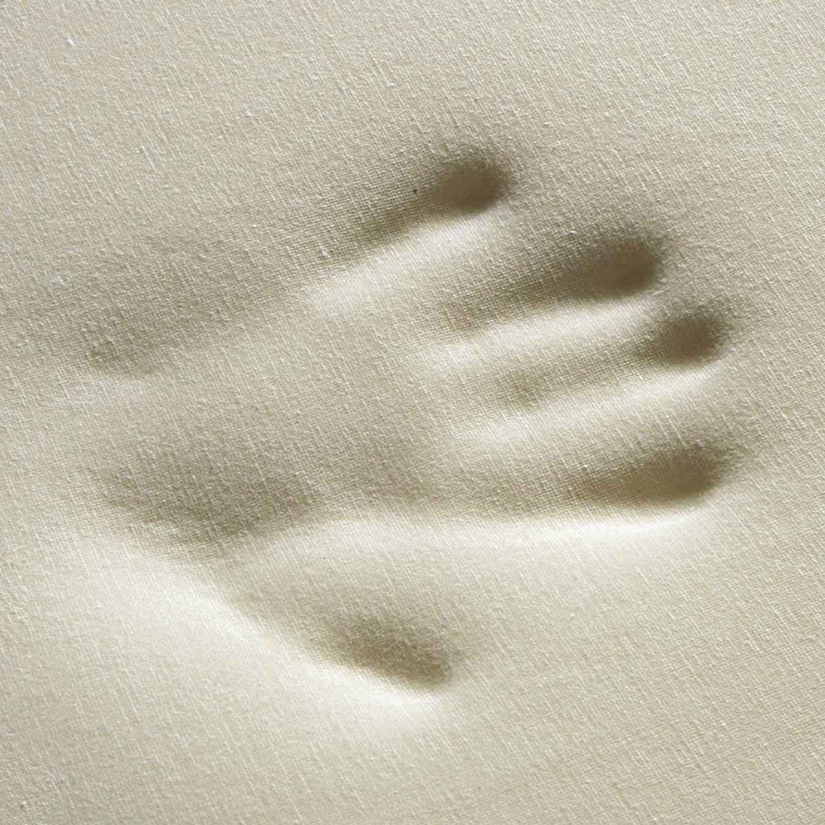 &NE チェアパッド 低反発シャギーチェアパッド Pale 丸