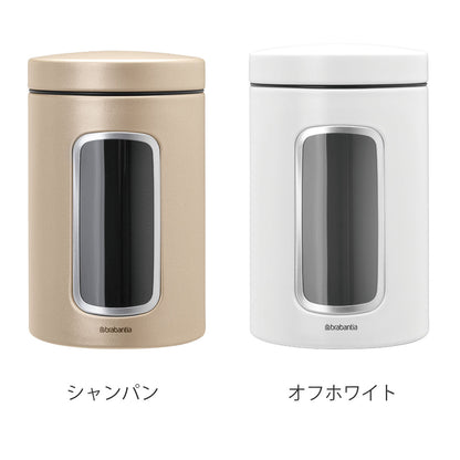 brabantia 保存容器 1.4L キャニスターWindow