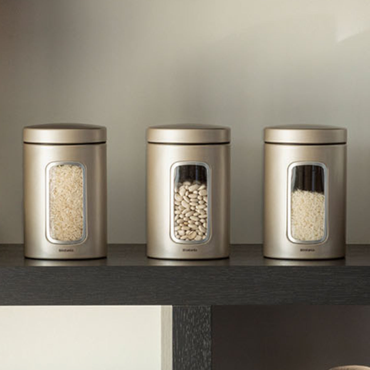 brabantia 保存容器 1.4L キャニスターWindow