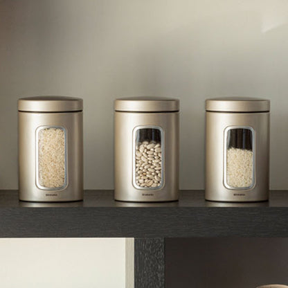 brabantia 保存容器 1.4L キャニスターWindow
