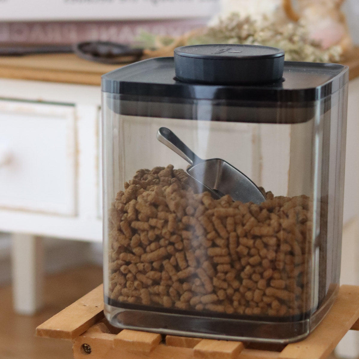 ANKOMN 保存容器 2.4L 密閉保存容器 エバーロック グレー UVカット