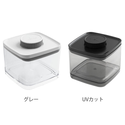 ANKOMN 保存容器 1.5L 密閉保存容器 エバーロック グレー UVカット
