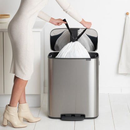 brabantia ゴミ箱 60L Bo Pedal Bin グレー ブラバンシア