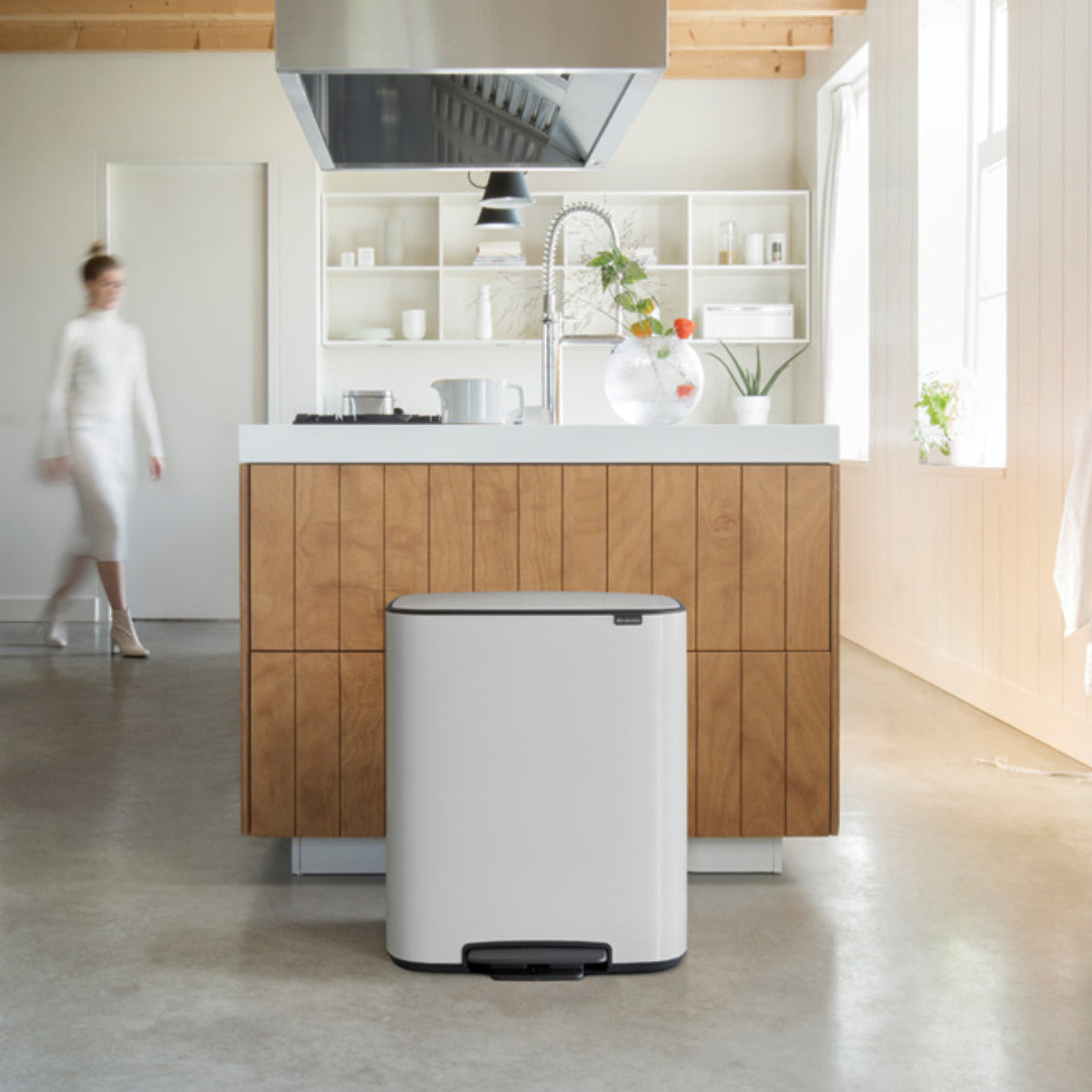 brabantia ゴミ箱 2X30L Bo Pedal Bin