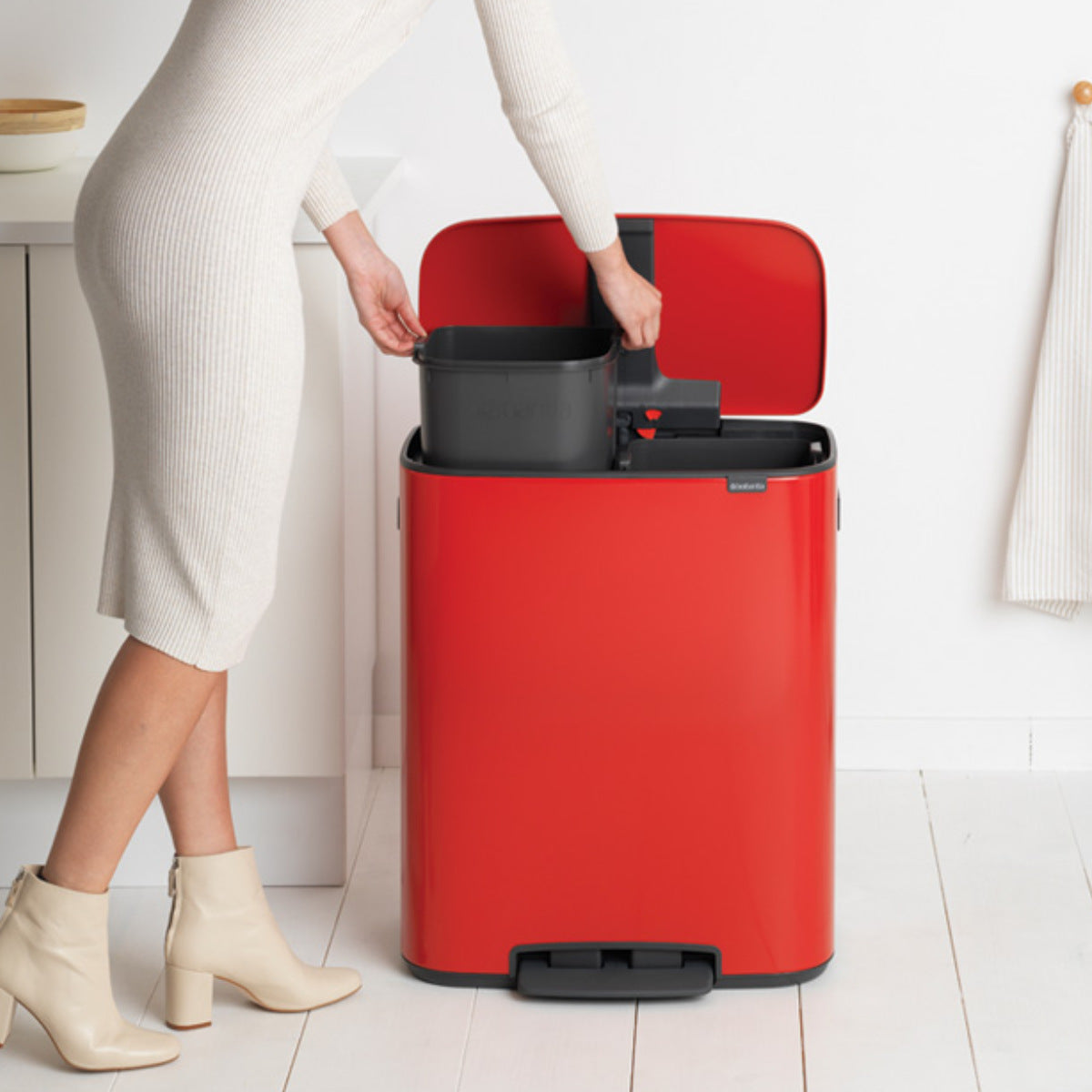 brabantia ゴミ箱 2X30L Bo Pedal Bin