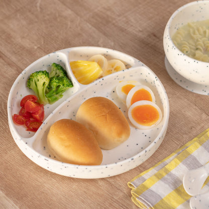 BELLA TUNNO ベビー食器 ひっくり返らない ランチプレート