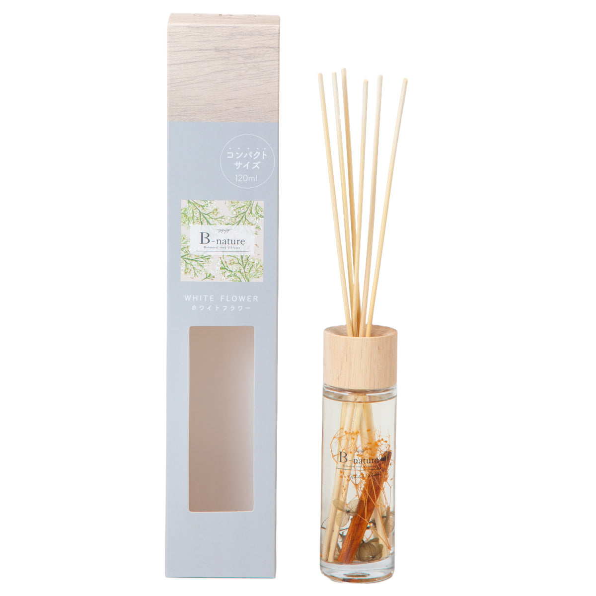 B-nature リードディフューザー 120ml 箱入り