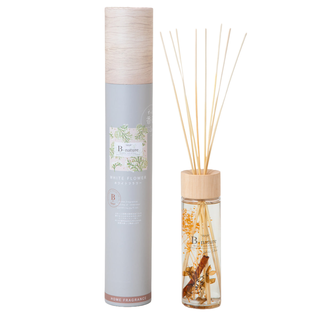 B-nature リードディフューザー 430ml 箱入り