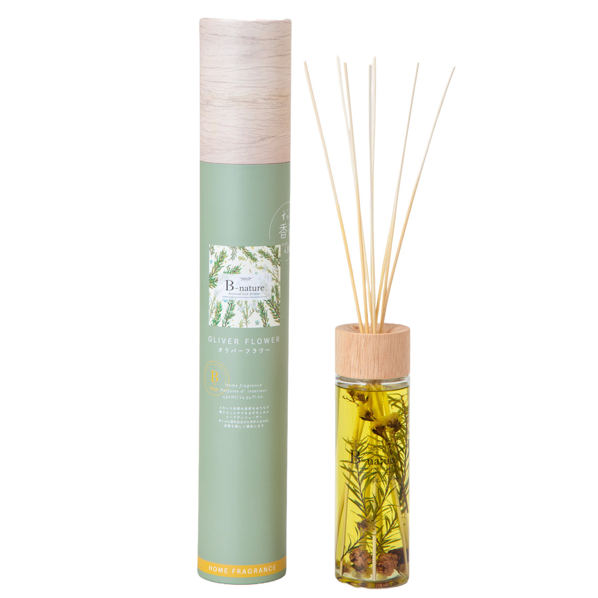 B-nature リードディフューザー 430ml 箱入り