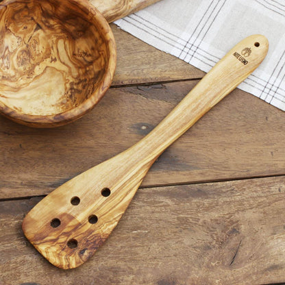 Arte Legno 穴あきターナー 31cm オリーブウッド 天然木