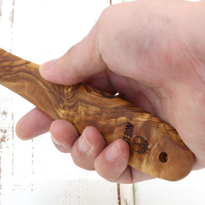 Arte Legno 穴あきターナー 31cm オリーブウッド 天然木