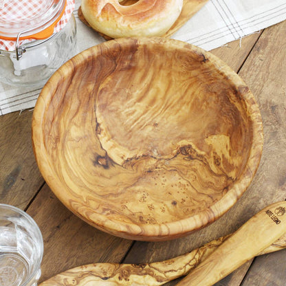 Arte Legno ボウル 22cm オリーブウッド 天然木