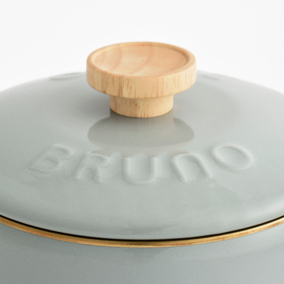 BRUNO ホーロー片手鍋 16cm IH対応 富士ホーロー