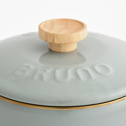 BRUNO ホーロー片手鍋 16cm IH対応 富士ホーロー