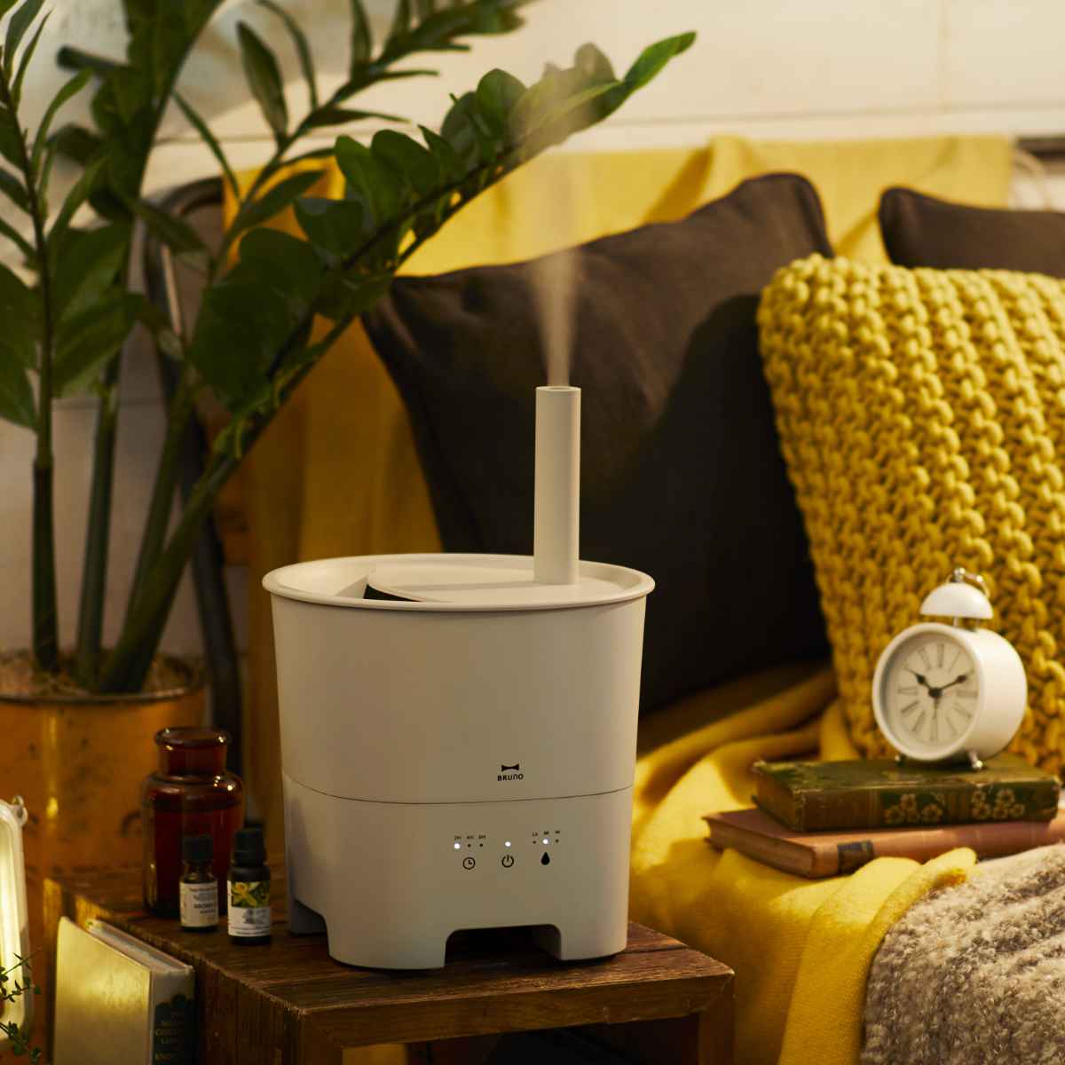 BRUNO 加湿器 超音波アロマ加湿器 POT MIST 上から給水 3L