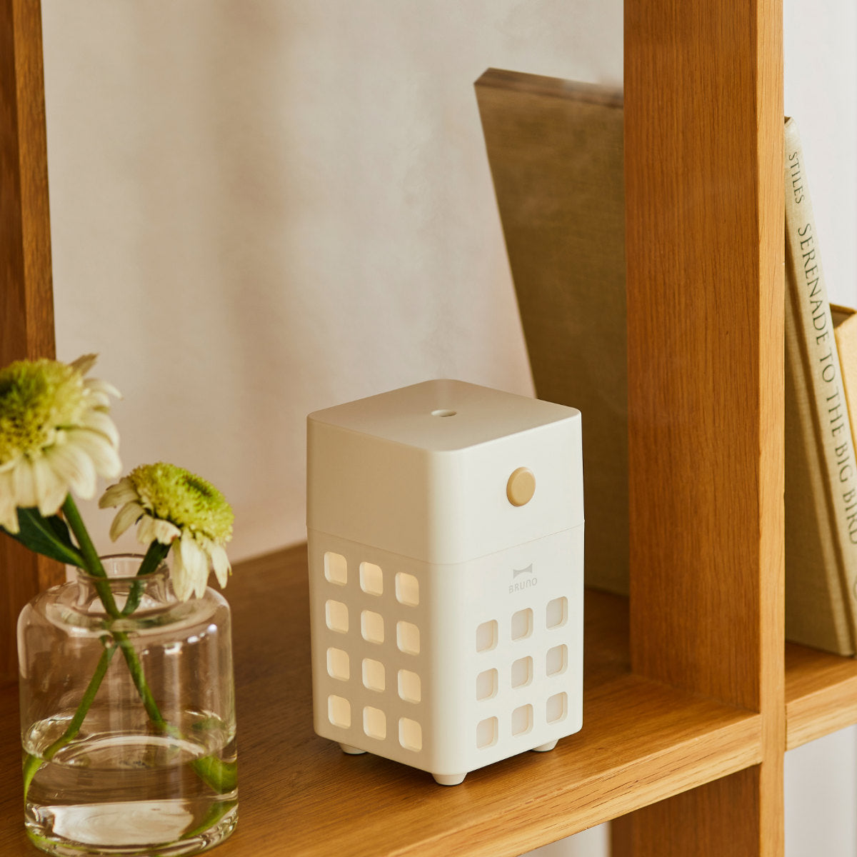 BRUNO 加湿器 充電式パーソナル加湿器 CUBE MIST 300ml 卓上 USB