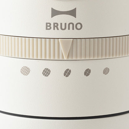 BRUNO コーヒーメーカー ミル付き 200ml 全自動 ステンレス