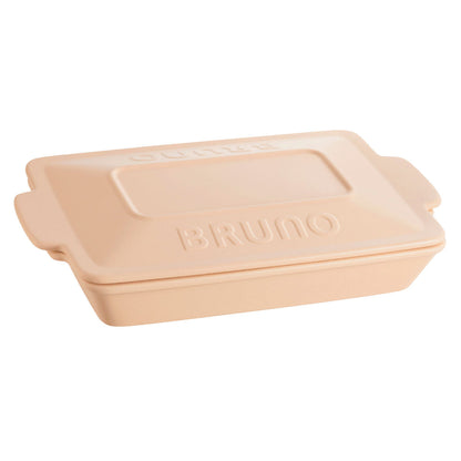 BRUNO セラミックグリルパン オーブン対応 電子レンジ対応 耐熱皿