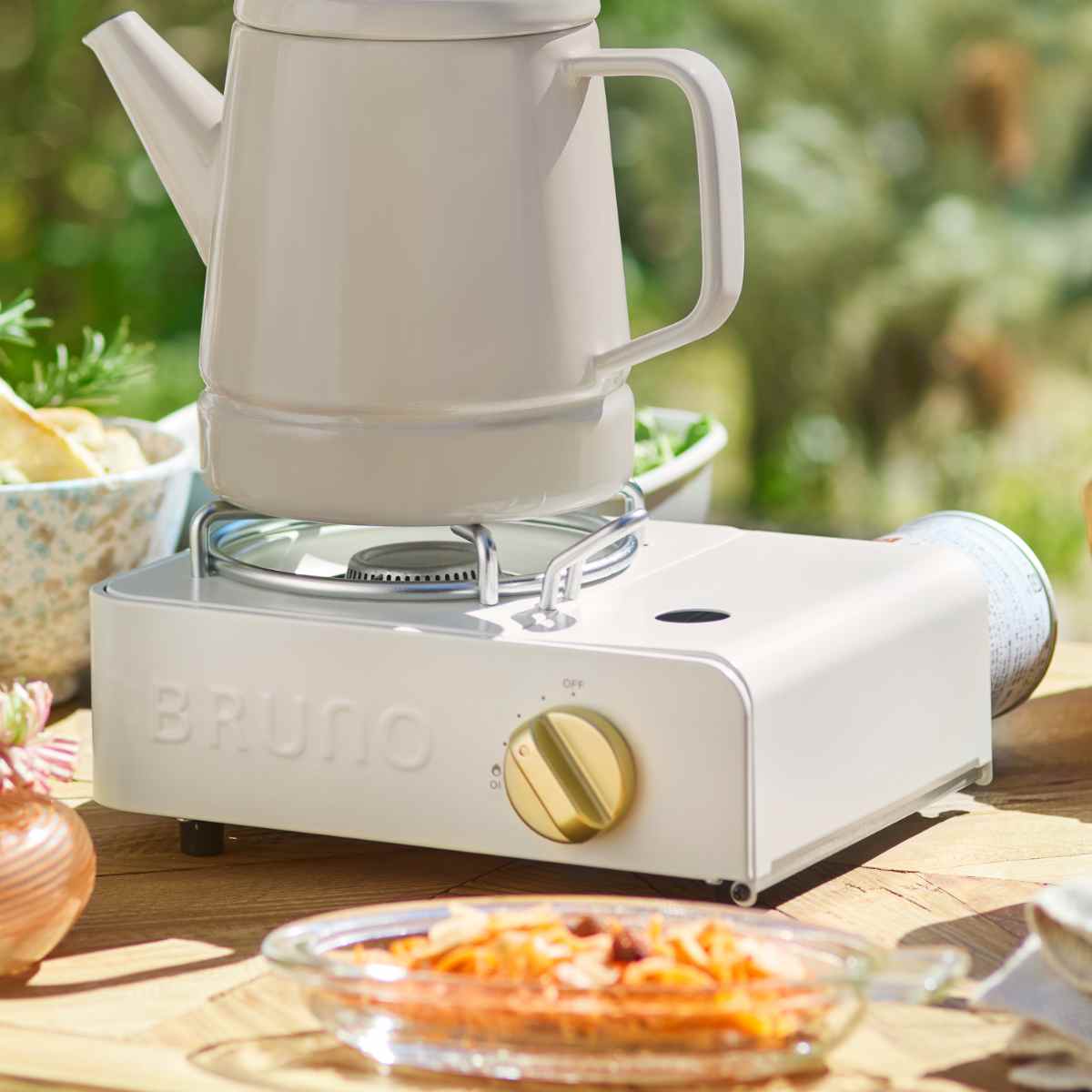 BRUNO カセットコンロ ミニ 卓上コンロ ガスコンロ 小型