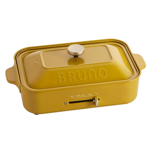 BRUNO コンパクトホットプレート 限定カラー たこ焼きプレート付き 蓋付き