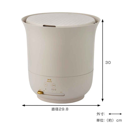 BRUNO 加湿器 大容量超音波加湿器 JET MIST plus 上から給水 4L