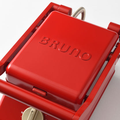 BRUNO グリルサンドメーカー シングル 両面焼き 550W