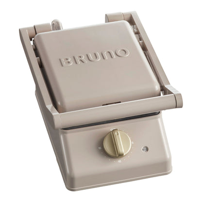 BRUNO グリルサンドメーカー シングル 両面焼き 550W