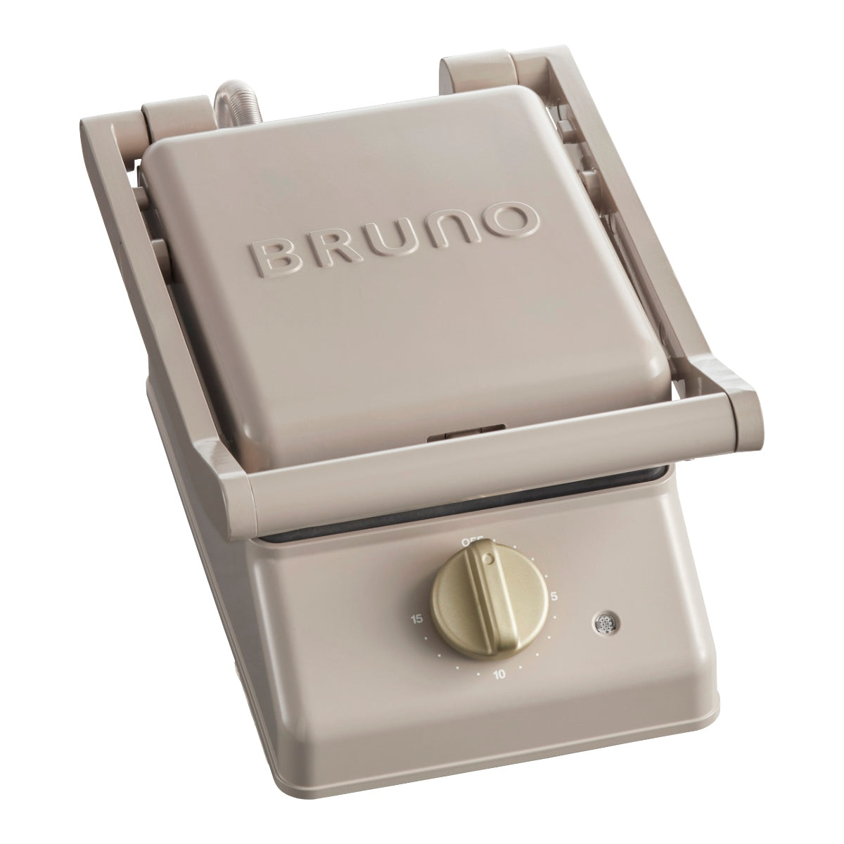 BRUNO グリルサンドメーカー シングル 両面焼き 550W