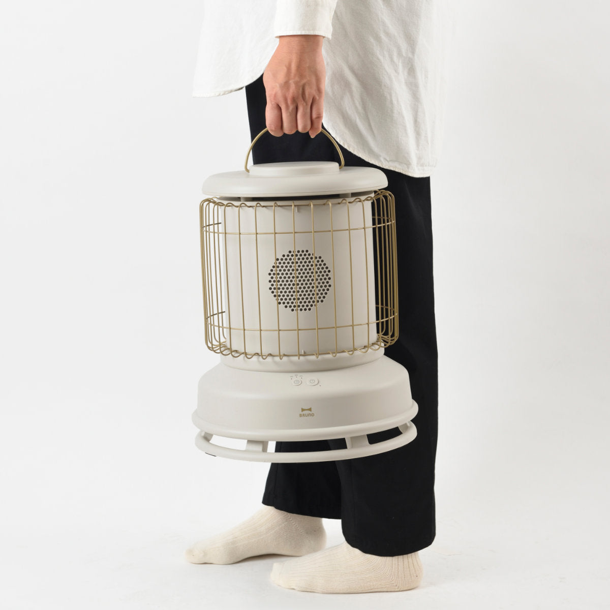 BRUNO 全方位型ファンヒーター Classic Stove タイマー付き