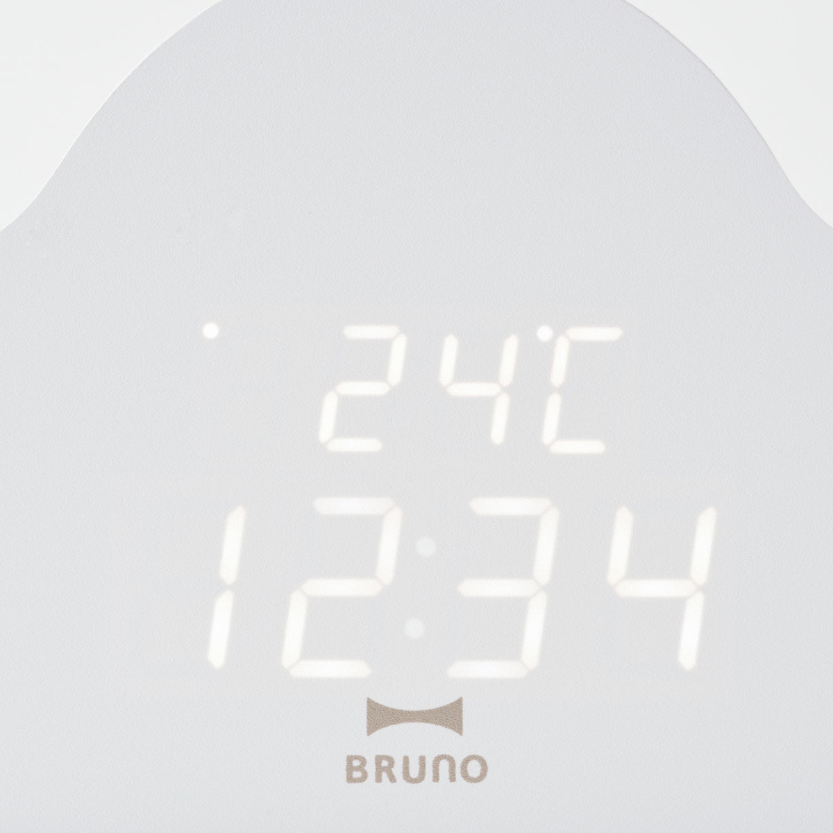 BRUNO デジタル時計 クラウドクロック 2WAY USB給電 電池 アラーム