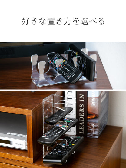 2wayリモコンラック Lサイズ amenist アクリル製 日本製