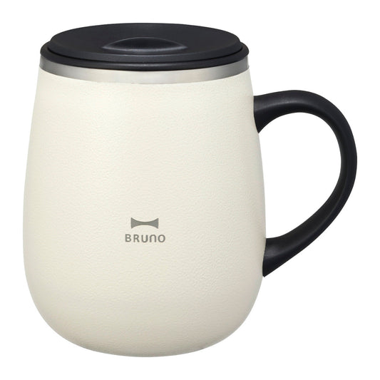 BRUNO マグカップ 460ml 蓋つきステンレスマグ tall