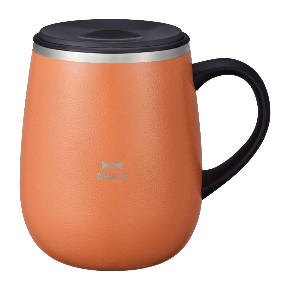 BRUNO マグカップ 460ml 蓋つきステンレスマグ tall