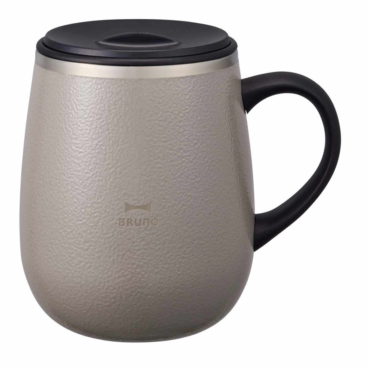 BRUNO マグカップ 460ml 蓋つきステンレスマグ tall