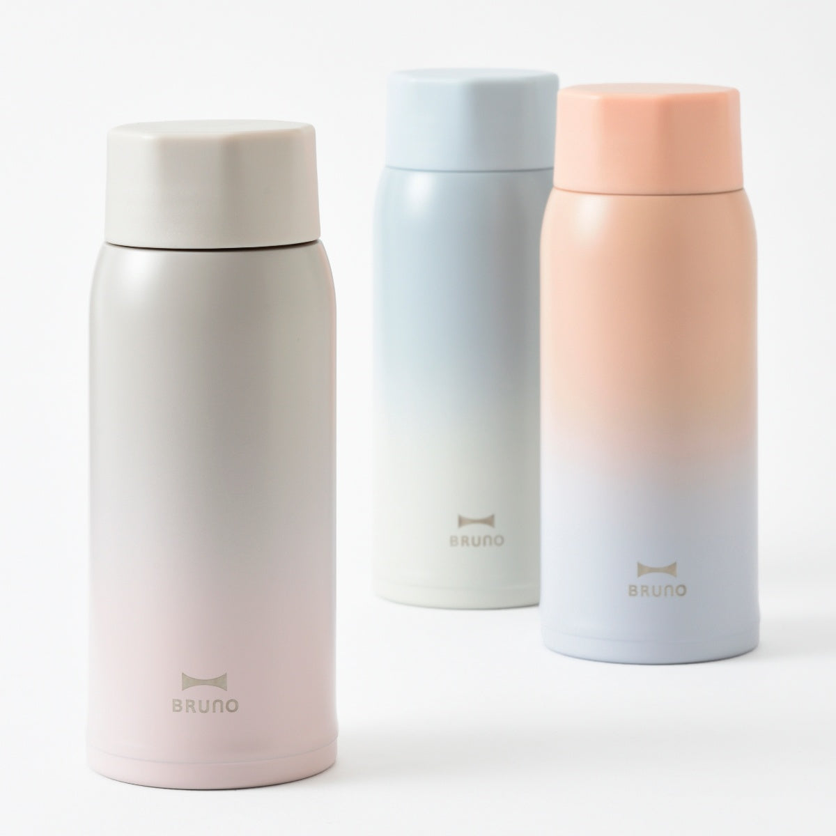 BRUNO 水筒 350ml 軽量 ステンレス スクリューボトル medium 保温 保冷