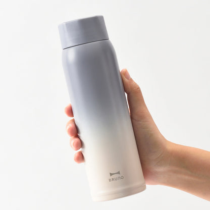 BRUNO 水筒 480ml 軽量 ステンレス スクリューボトル tall 保温 保冷