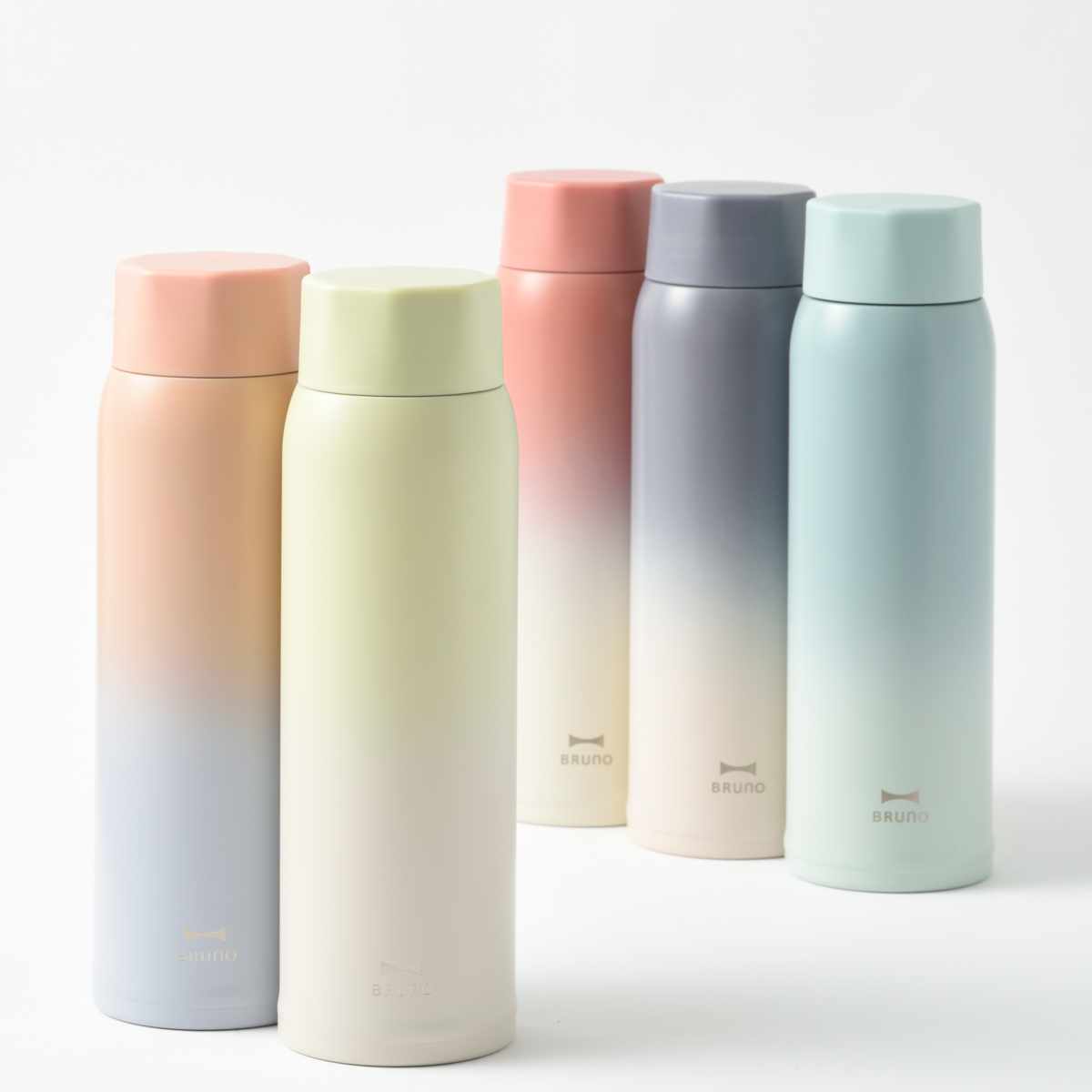 BRUNO 水筒 480ml 軽量 ステンレス スクリューボトル tall 保温 保冷