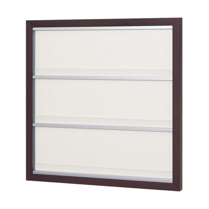CDラック 55.6×55.6cm 壁掛け CD 9枚 収納 ディスプレイ L412