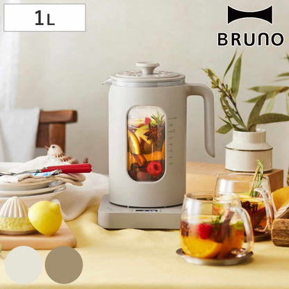 BRUNO マルチケトル 1L 温度調節機能付き crassy+