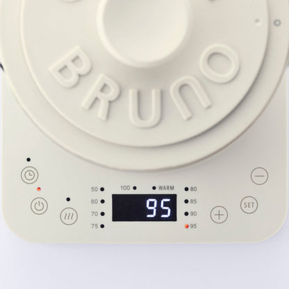 BRUNO マルチケトル 1L 温度調節機能付き crassy+