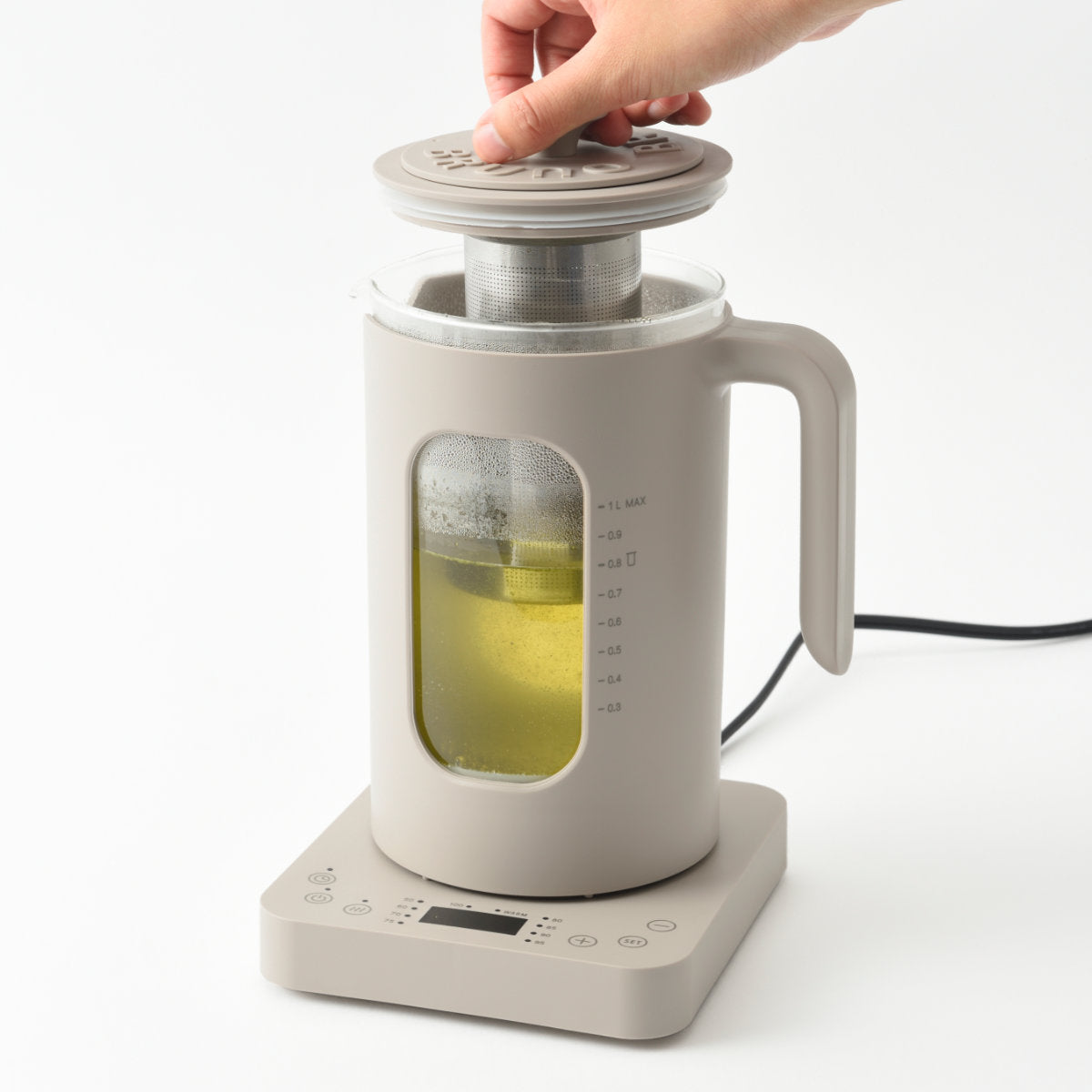 BRUNO マルチケトル 1L 温度調節機能付き crassy+