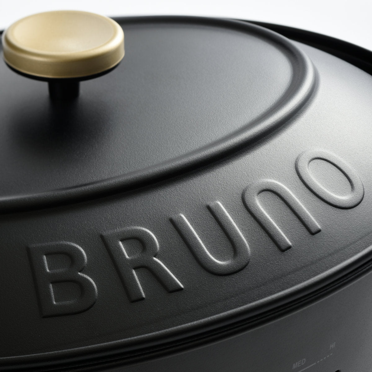 BRUNO オーバルホットプレート たこ焼きプレート付き 蓋付き crassy+