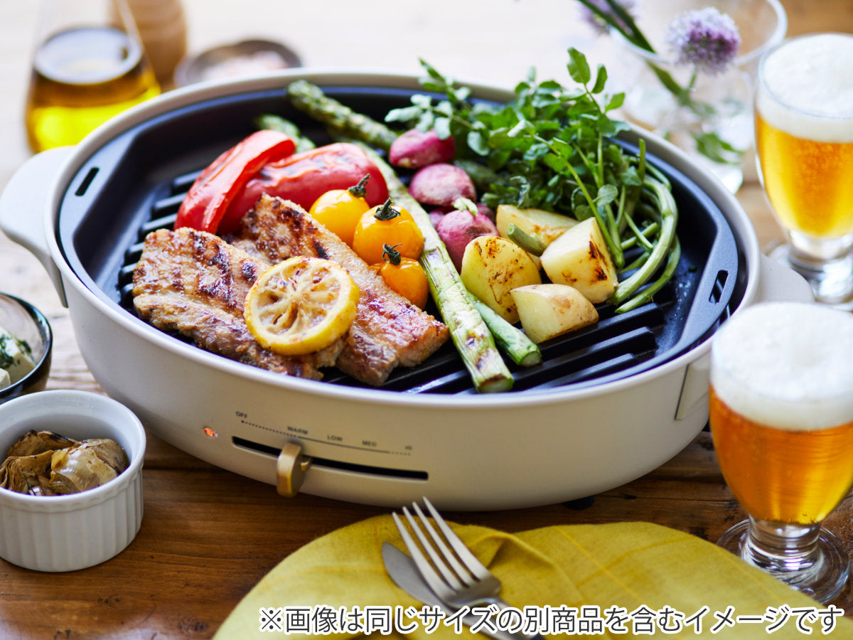 BRUNO ハーフプレート オーバルホットプレート専用 仕切り crassy+