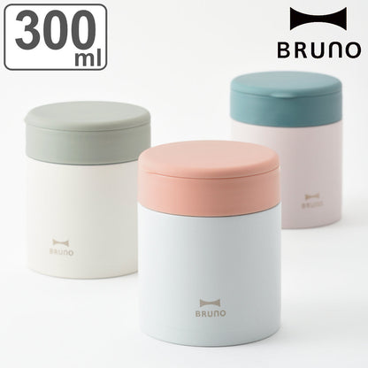 BRUNO スープジャー 300ml 真空二重構造