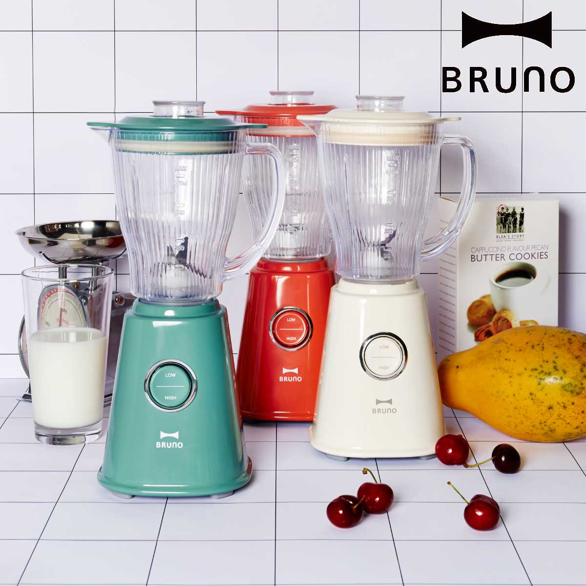 BRUNO ミキサー 400ml コンパクトブレンダー 氷も砕ける