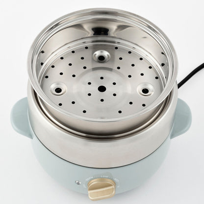 BRUNO コンパクトマルチグリルポット ステンレス蒸し器付き グリルプレート付き